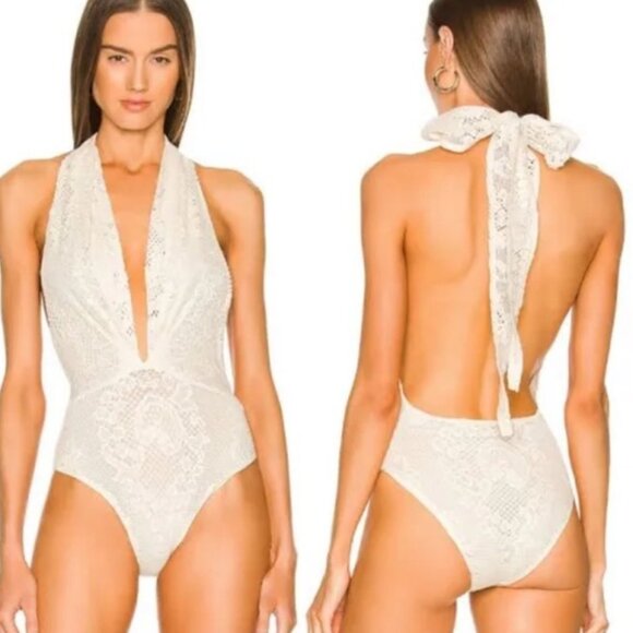 NWT Mes Demoiselles Fanti Lace Bodysuit - Medium - Picture 1 of 16